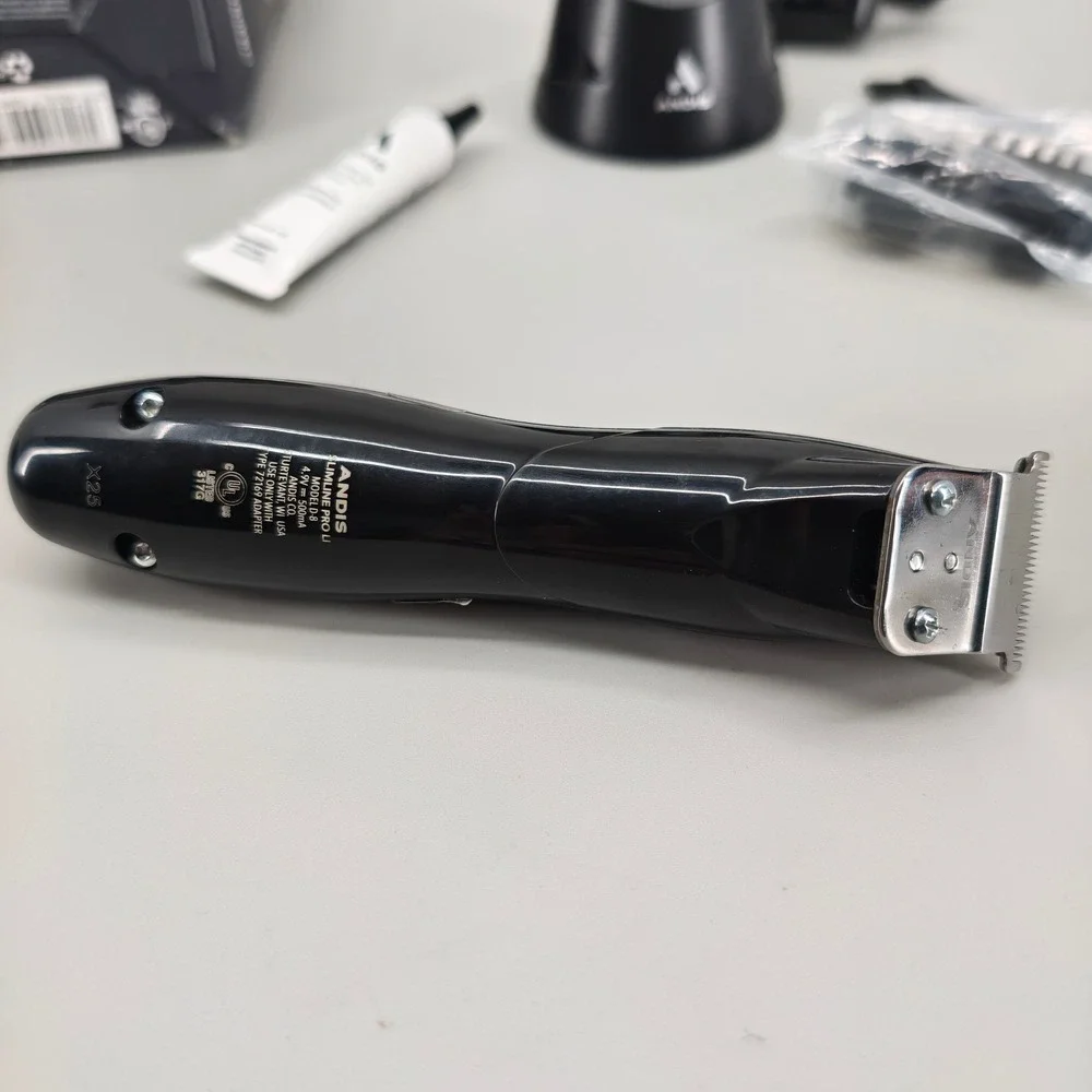 Andis Slimline Pro Cordless Hair Trimmer Galaxy Blue T-Blade D-8 560974